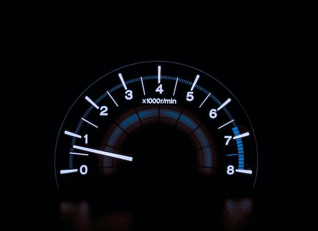Image of a Vehicle Rev Counter