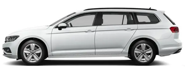 Image of a New Volkswagen Passat Estate in Glacier White