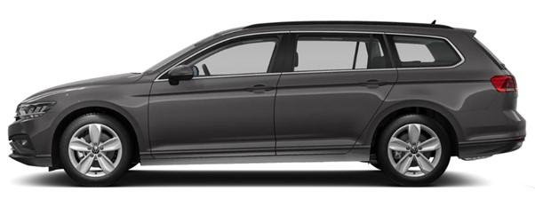 Image of a New Volkswagen Passat Estate in Manganese Grey