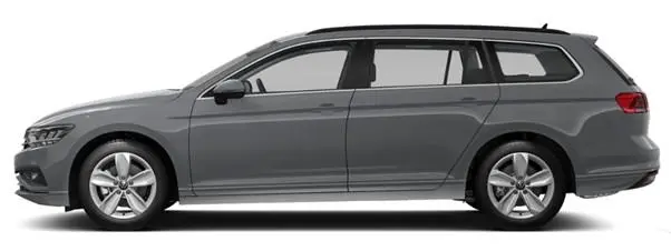 Image of a Volkswagen Passat 2024 Model in Moonstone Grey