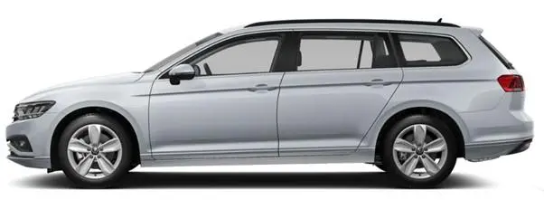 Image of a New Volkswagen Passat Estate in Scale Silver