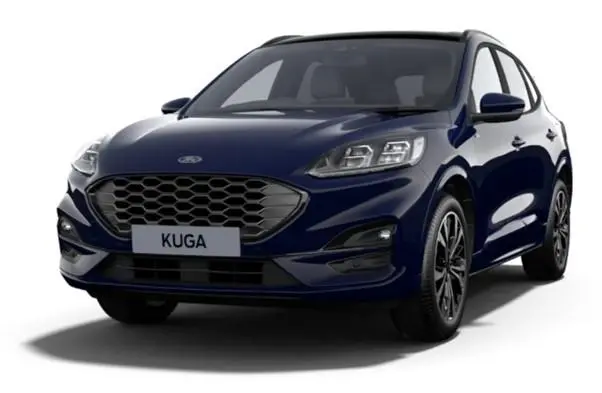Image of a Ford Kuga in Blazer Blue Paint