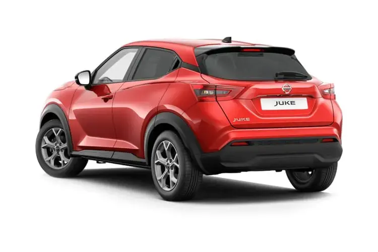 Image of a 2023 Red Nissan Juke Rear View