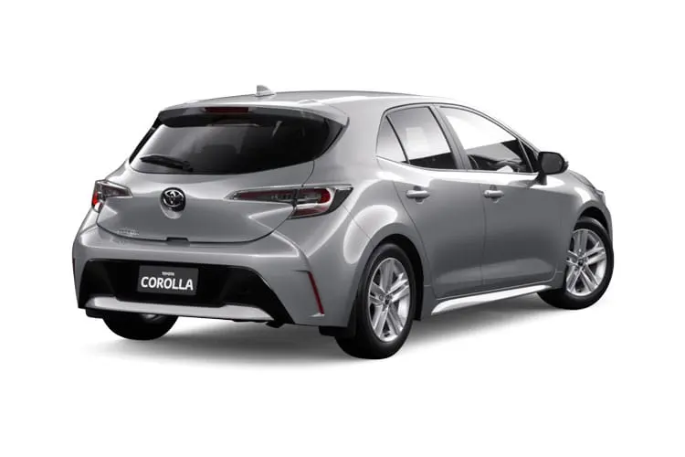 Image of a Toyota Corolla Hatchback Rear View