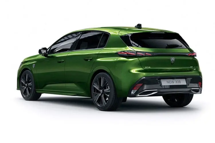 Peugeot 308 Hatchback Rear View