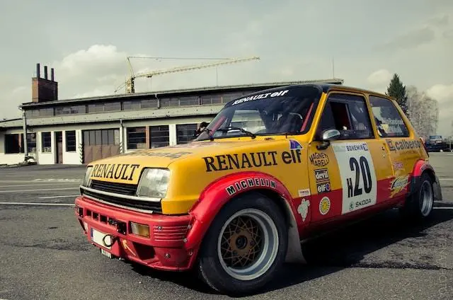 Image of an Early Renault Clio Motorsport Car