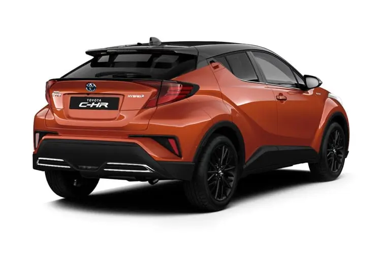 Image of the rear of a Toyota C-HR New Car