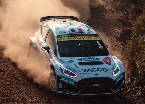 Image of a Ford Focus Rally Car