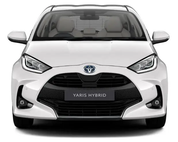 Image of a Toyota Yaris in White