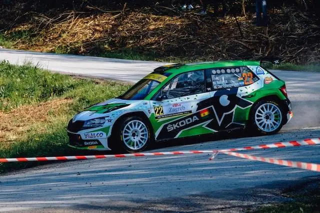 Image of a Skoda Rally Car