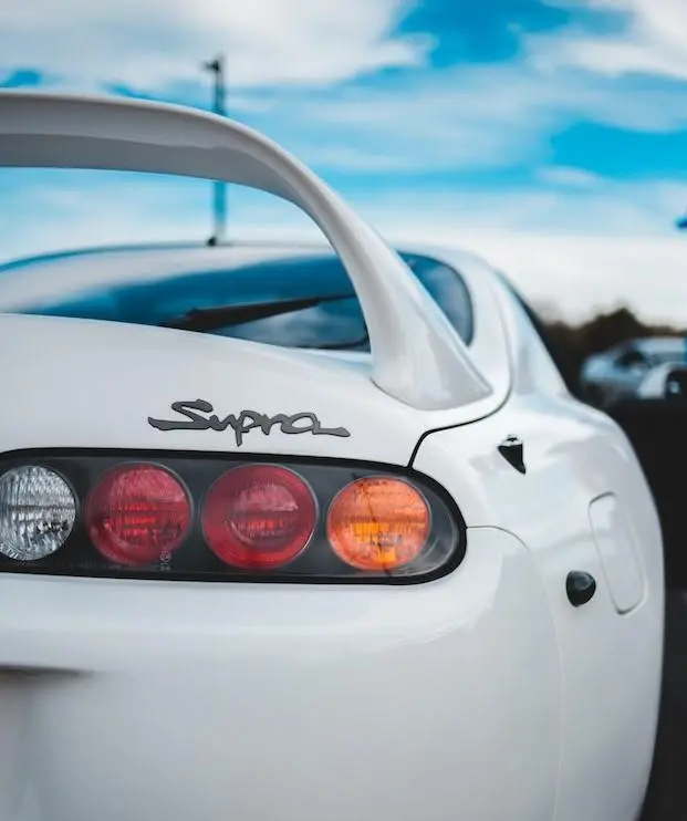 Image of a Toyota Supra in White