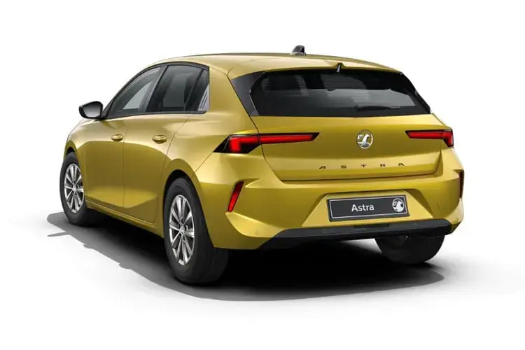 Image of a Vauxhall Astra in Gold