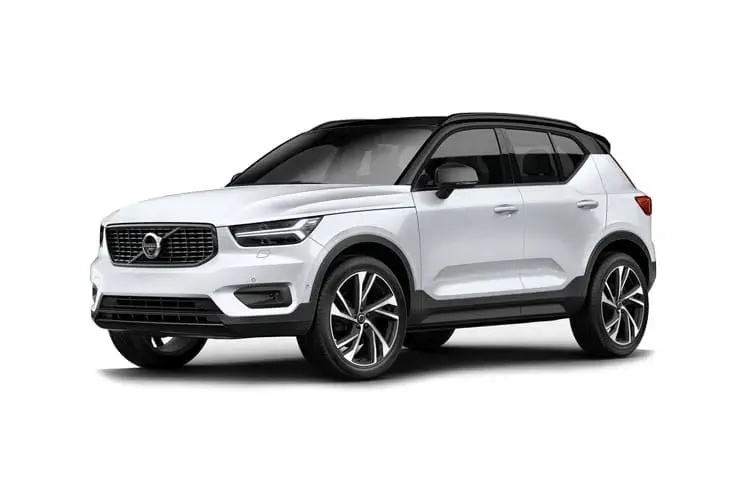 Volvo XC40 in White Front View