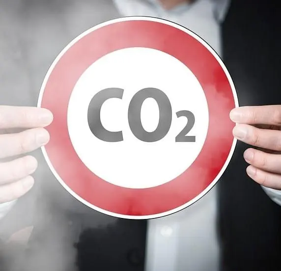Image of a CO2 Sign