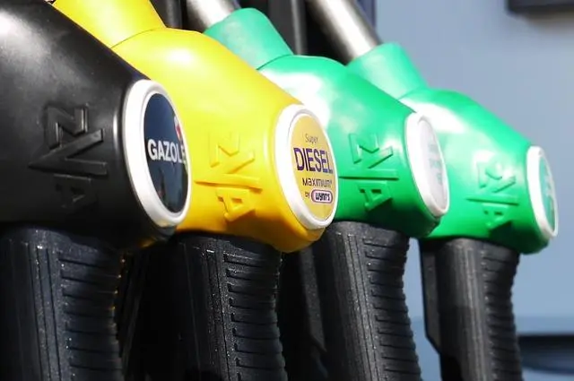 Image of a Green Fuel Pump