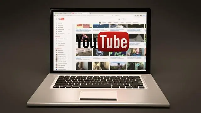 Image of YouTube on a Laptop