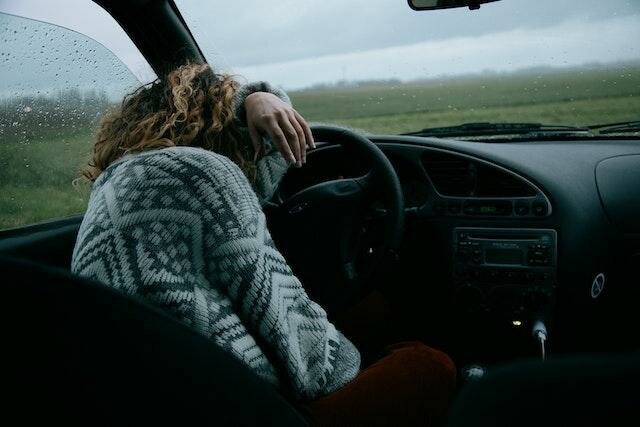 Image of a Tired Driver
