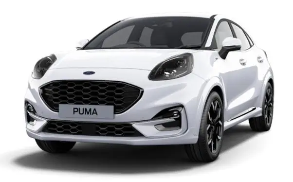 Image of a Ford Puma in Frozen White