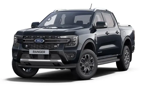 Image of a Ford Ranger Wildtrak in Agate Black