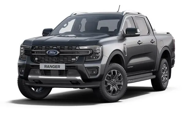 Image of a Ford Ranger WildTrak in Carbonised Grey
