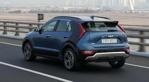 Image of a Kia Niro Rear View