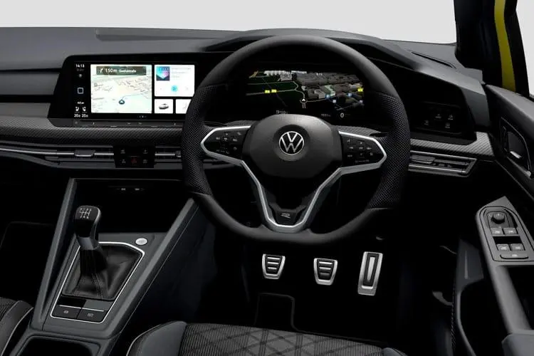 Image of a Volkswagen Golf 8 Interior View