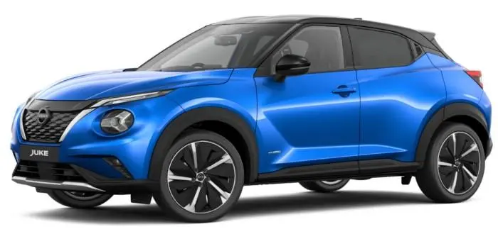 Image of the Nissan Juke in Blue