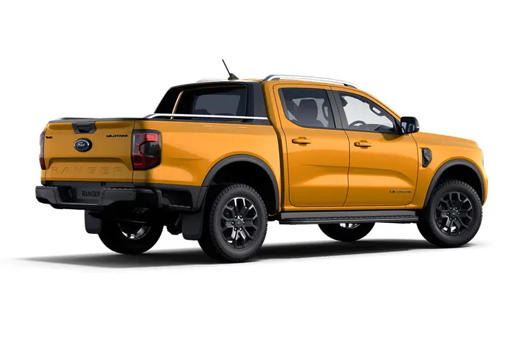 Image of a Ford Ranger WildTrak in Orange