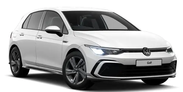 Volkswagen Golf R-Line in Oryx White