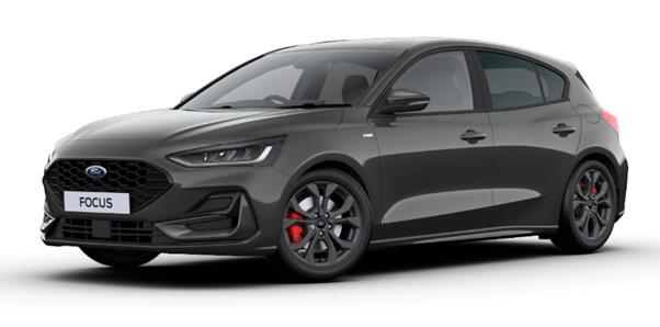 Image of a Ford Focus in Magnetic Paint