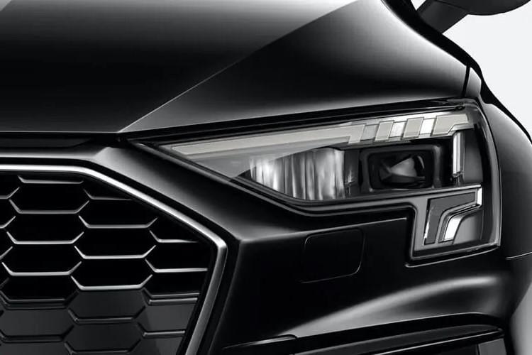 Image of an Audi A3 front Grille in Black
