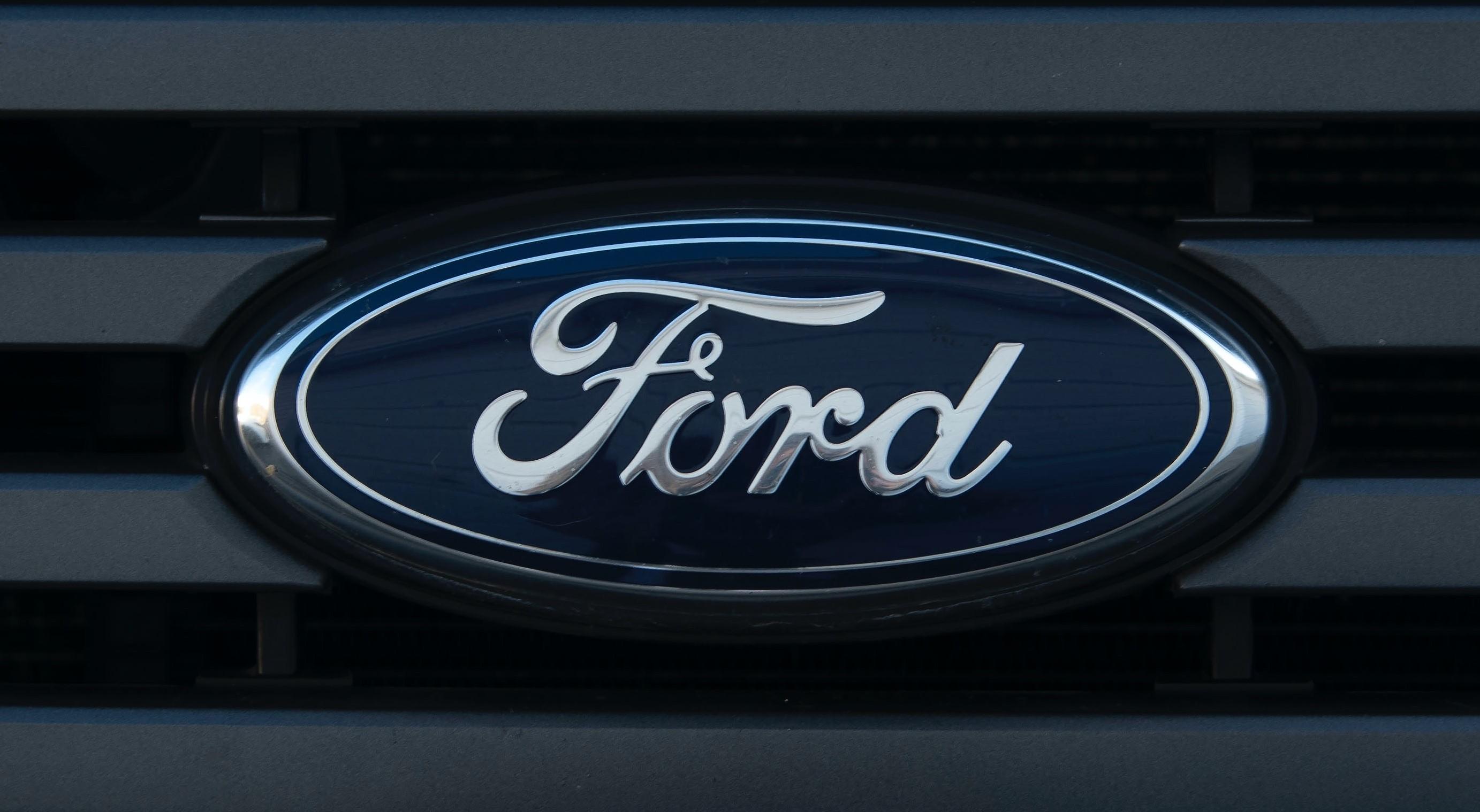 Image of the Ford Logo - Dark Version