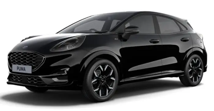 Image of a Ford Puma in Agate Black