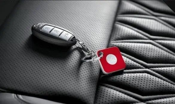 Image of a Nissan Car Interior with Key Fob