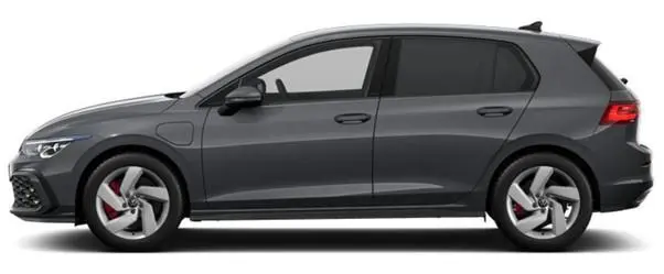 Image of a Volkswagen Golf Black Edition in Dolphin Grey Metallic Paint