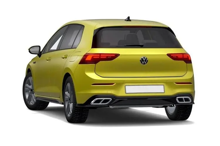 Image of the Rear of a Volkswagen Golf