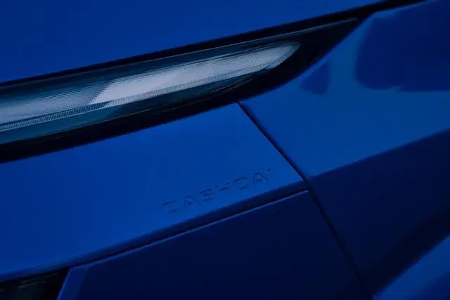 Image of a Nissan Qashqai Panel embossed with Qashqai