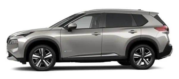 Image of a Nissan X-Trail in Champagne Silver