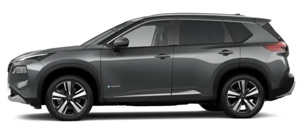 Image of a Nissan X-Trail in Gun Metallic Paint