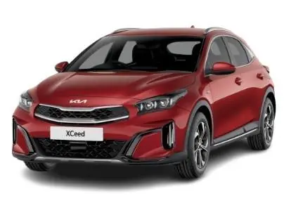 New Kia XCeed 2025 in Infra Red Metallic Paint