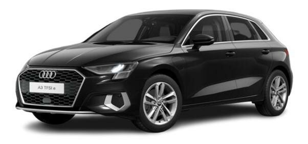 New Audi A3 Sportback 2024 in Brilliant Black