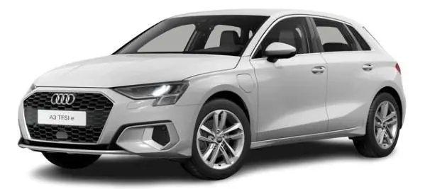 New Audi A3 Sportback in Ibis White 2024 Model