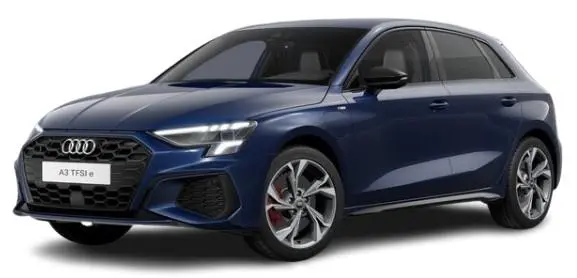 New Audi A3 Sportback 2024 in Navarra Blue