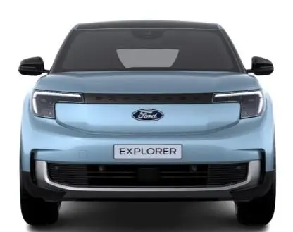 New Ford Explorer 2024 in Artic Blue