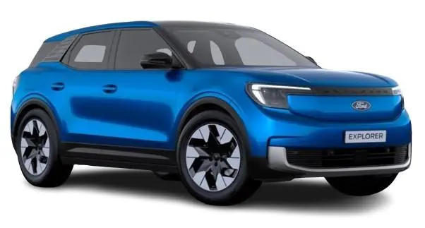 New Ford Explorer 2024 in Blue My Mind