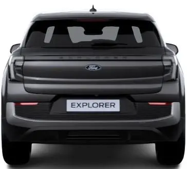 New Ford Explorer 2024 in Magnetic - Rear View