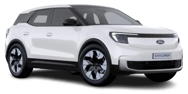New Ford Explorer 2024 in White