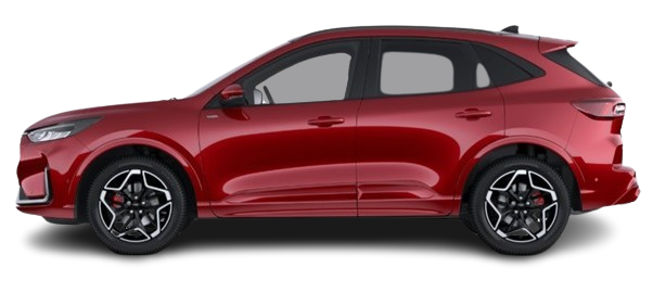 New Ford Kuga 2024 in Lucid Red