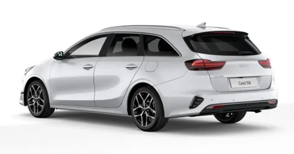 New Kia Ceed Sports Wagon 2025 in Fusion White - Rear View