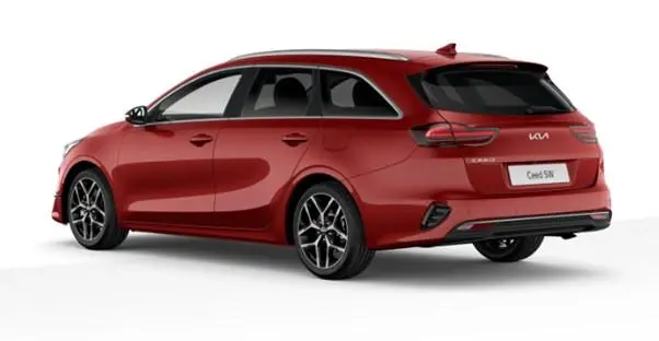 New Kia Sports Wagon in Infra Red 2025 - Rear View